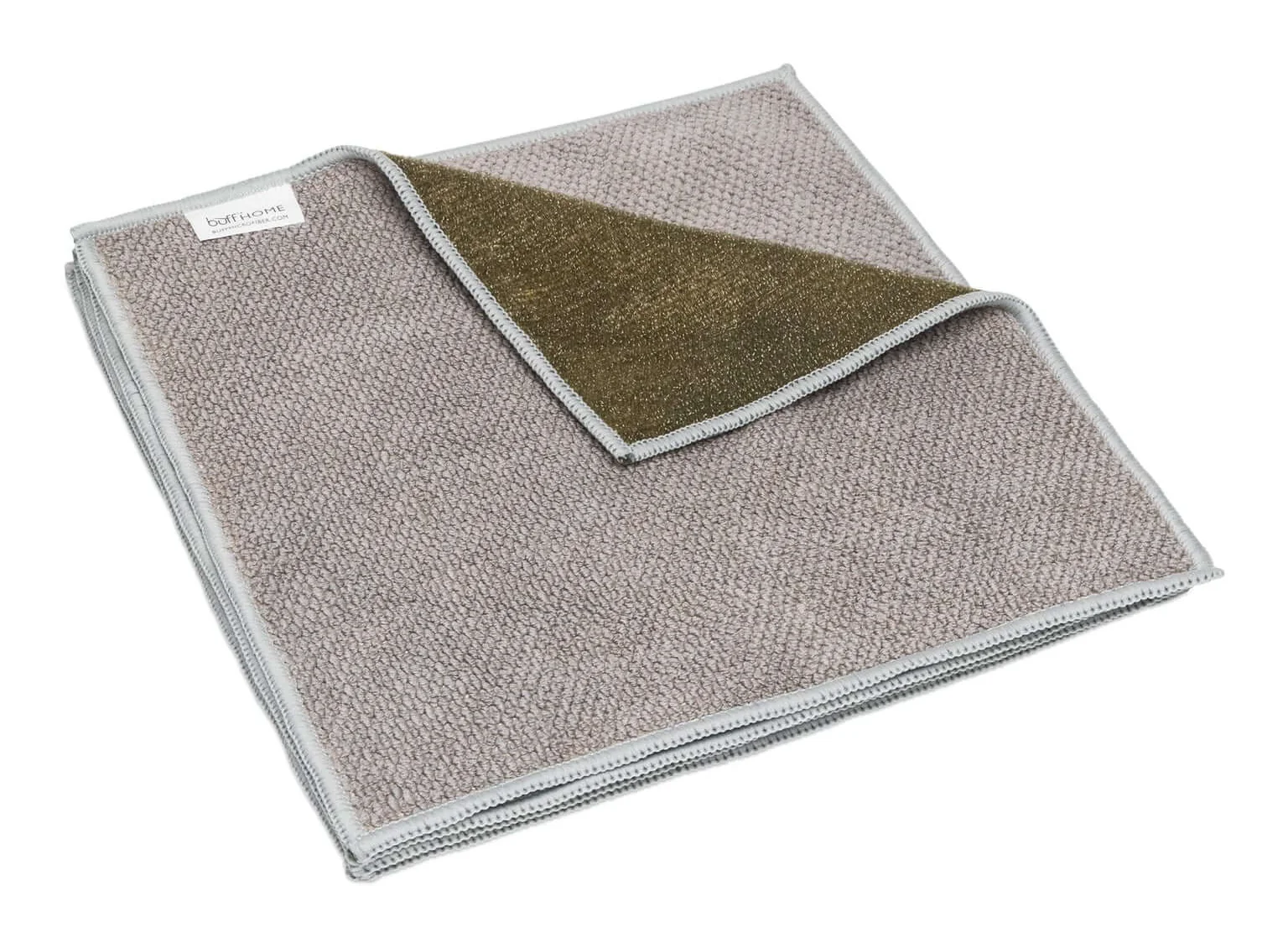Paño de microfibra para fregar vajillas Buff™ Home de 10" x 10".