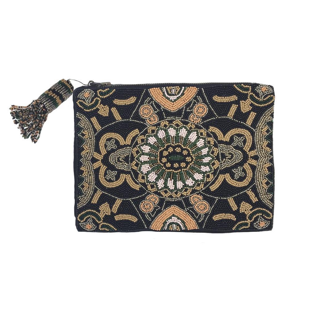 Bolso Bordado Con Mostacillas · Diseño Samburu - Imagen 2