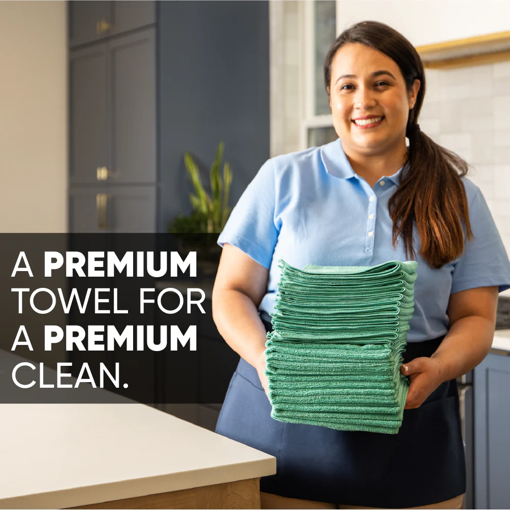 Case of 216 16”x16” MW Pro Multi-Surface Microfiber Towel - Imagen 3
