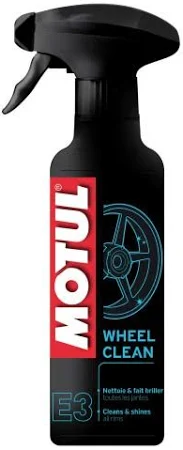 Limpiador de llantas Moto / Motul E3 Wheel Clean 400ml – Limpiador de Llantas Potente para Suciedad Resistente y Brillo Duradero