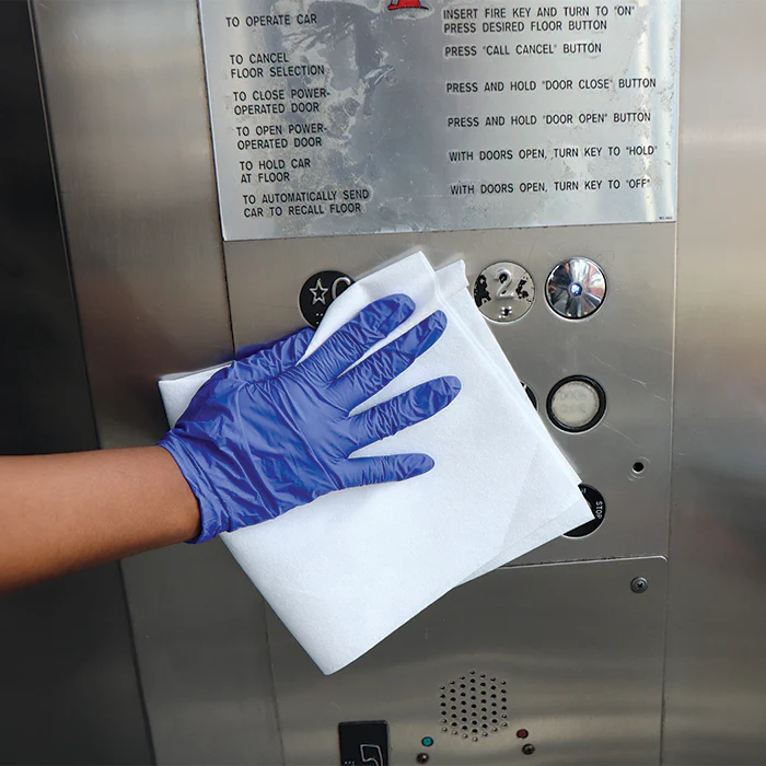 16x16 Disposable Microfiber MWipes™ Cloths - Case of 500 - Imagen 5