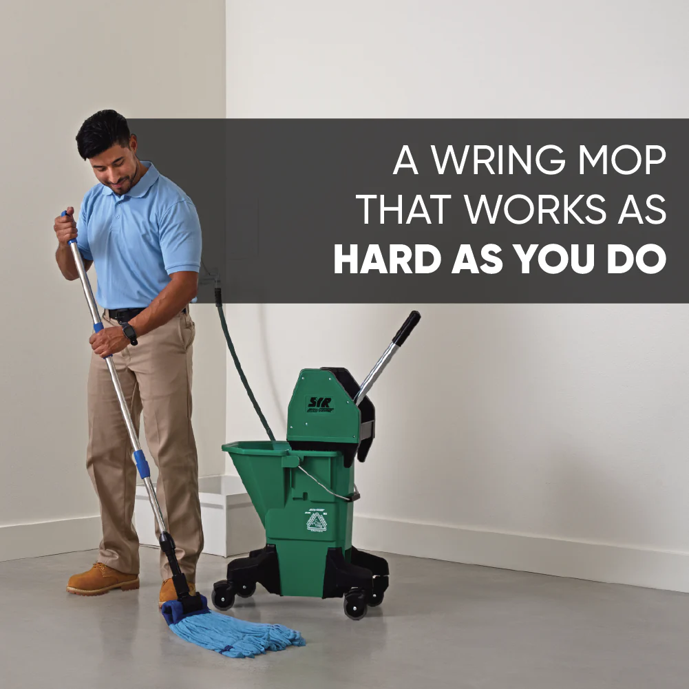 Medium Commercial Microfiber Tube Mop - Imagen 4