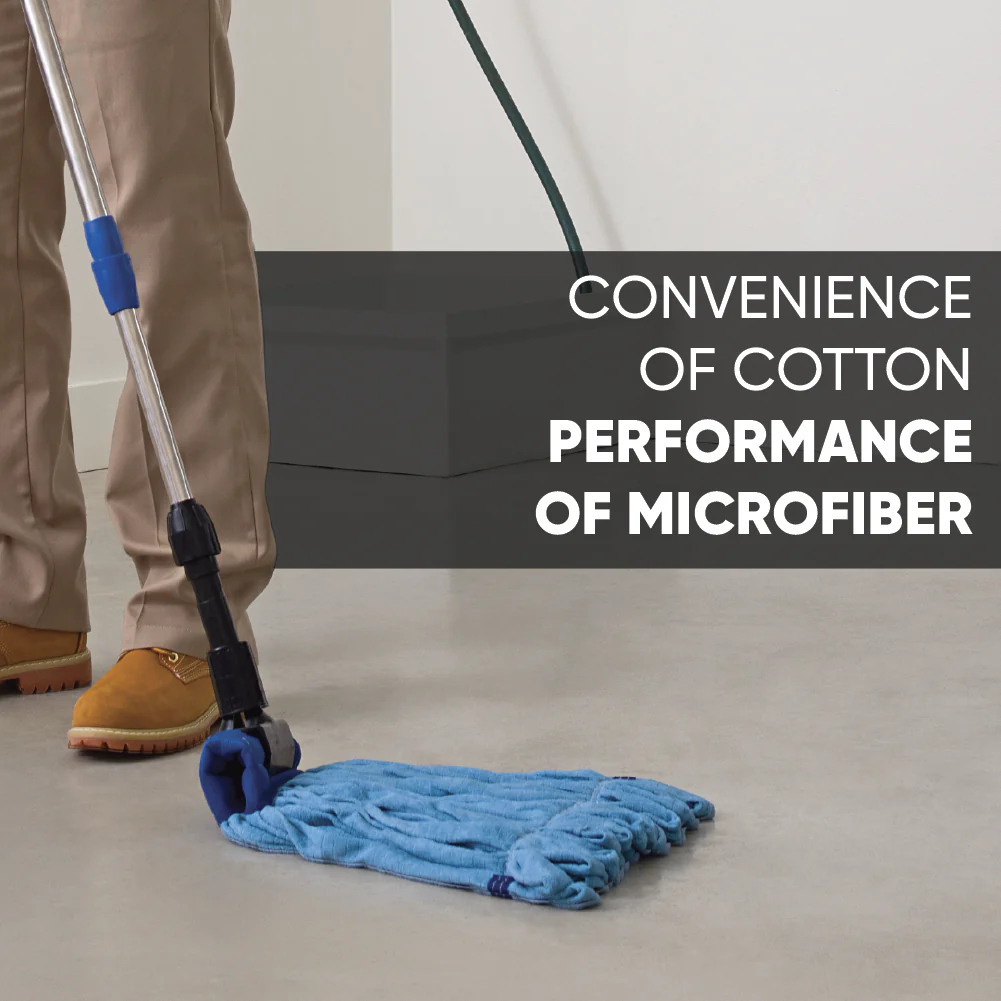 Medium Commercial Microfiber Tube Mop - Imagen 3